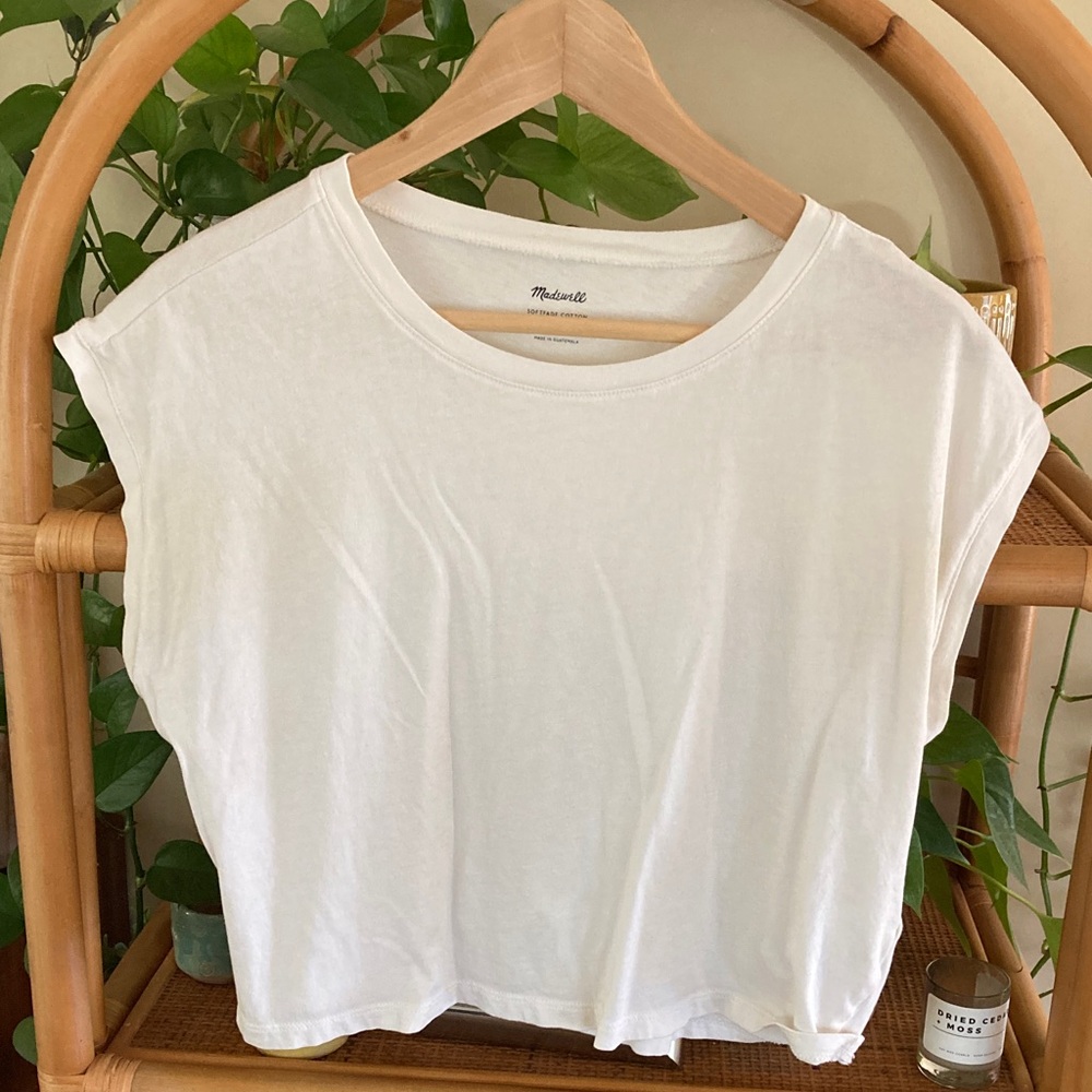 Madewell Classic White Short Sleeve Tee